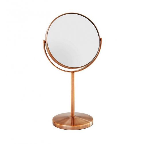 Miroir grossissant x7 sur pied cuivr Novex